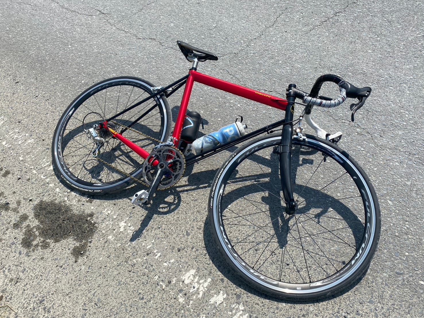 cycleZ仙田が所有するmacchi cyclesのオーダーバイク